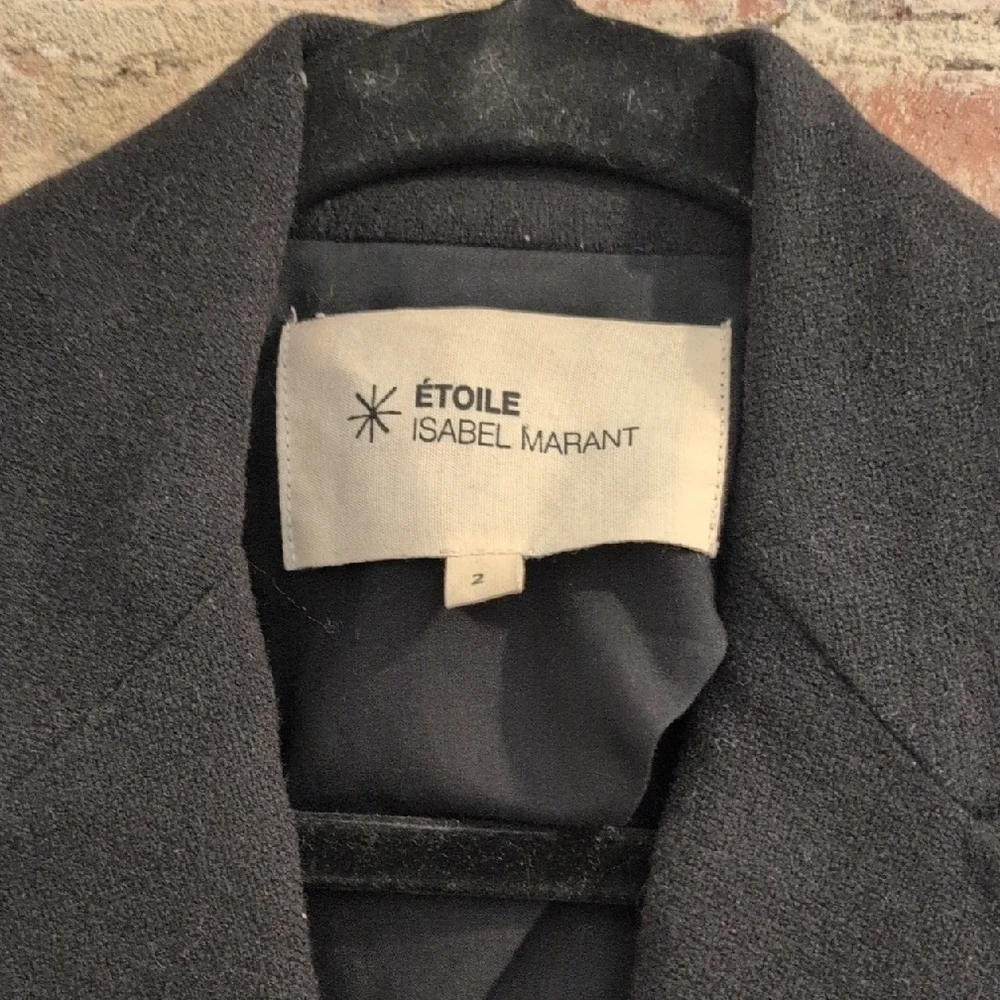 Isabel Marant Black Double-Breasted Blazer/Jacket - Picture 2 of 3